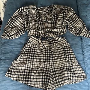 Zara gingham short